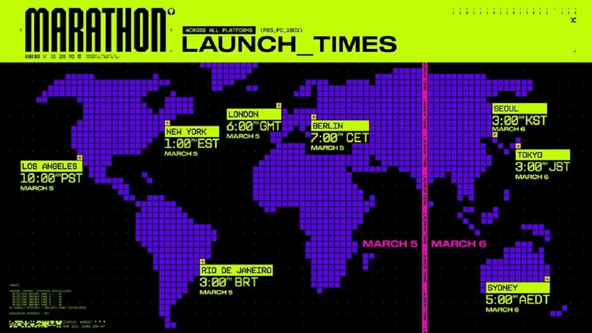 Скриншот игрового процесса Marathon